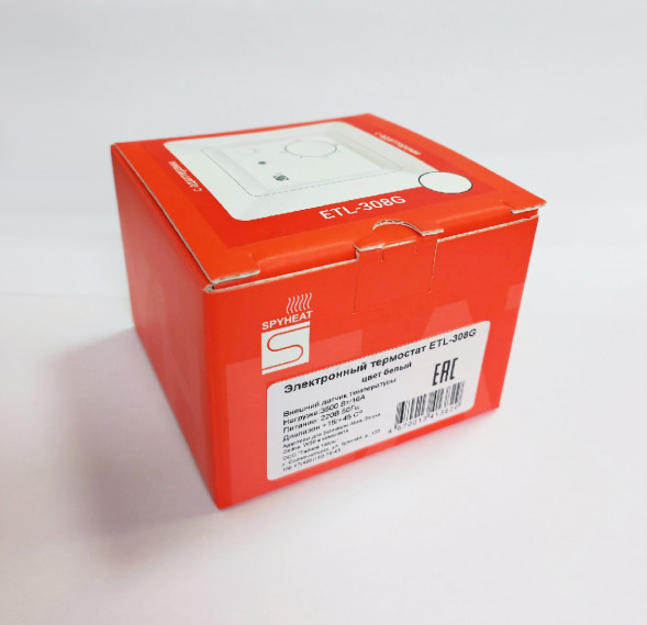 Терморегулятор для теплого пола SpyHeat ETL-308G