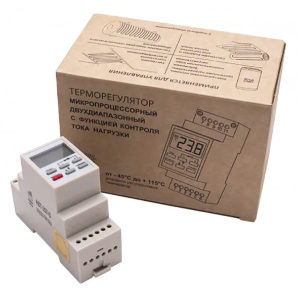 Терморегулятор на ДИН-рейку программируемый SpyHeat AST-257-D