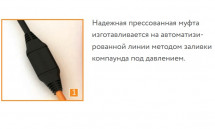 Нагревательный кабель Теплолюкс Tropix ТЛБЭ 13,0 м/190 Вт