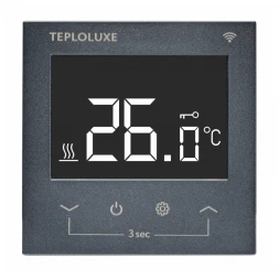 Терморегулятор программируемый Теплолюкс Pontus Space WiFi черный