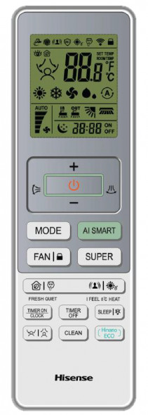 Кондиционер инверторный Hisense AS-13UW4RXVQF00