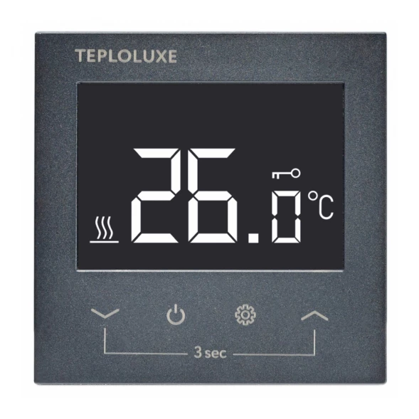 Терморегулятор Теплолюкс Pontus Space черный