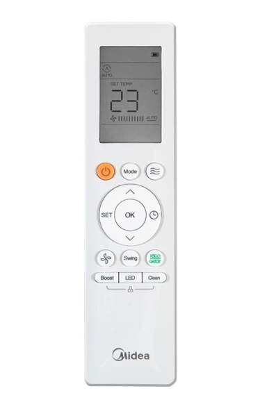 Мульти сплит-система Midea 80 м² на 3 комнаты 25+25+35 Breezeless E