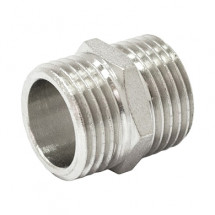 Ниппель 3/4" никелированный
