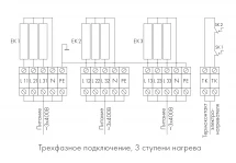 Канальный нагреватель-калорифер NEP-600*300/37,5 электрический прямоугольный Неватом